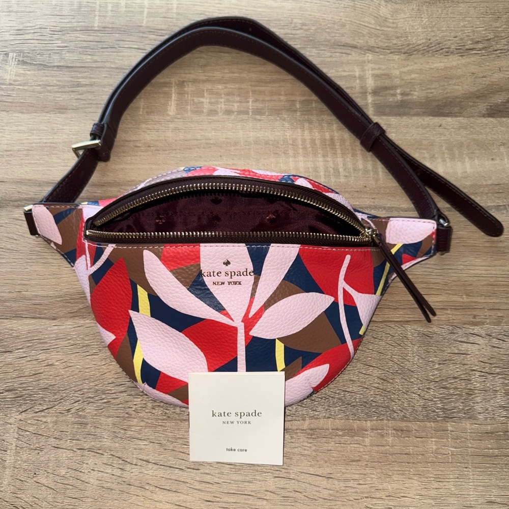 Kate Spade Tropical Fanny Pack Sling Bag Handbag